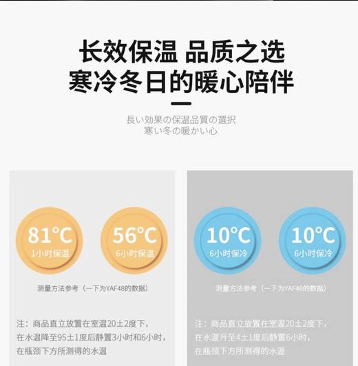 象印ZOJIRUSHI保温杯SM-YAF48-RA 商品图3