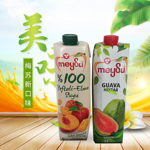 (土耳其原装进口) 梅苏Meysu 100%果汁饮料1L 商品图2