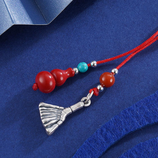 子佩集S999银去秽迎福钥匙扣【HFDYSK004】纯银2402 商品图1