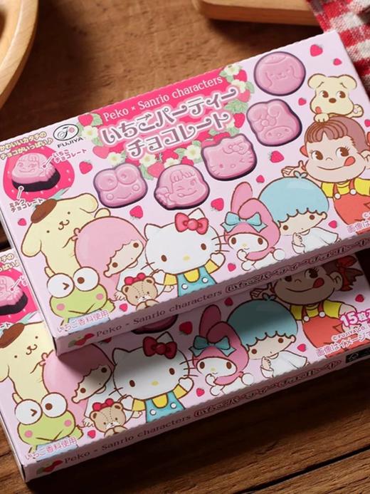 不二家 草莓派对代可可脂巧克力 40g 商品图2