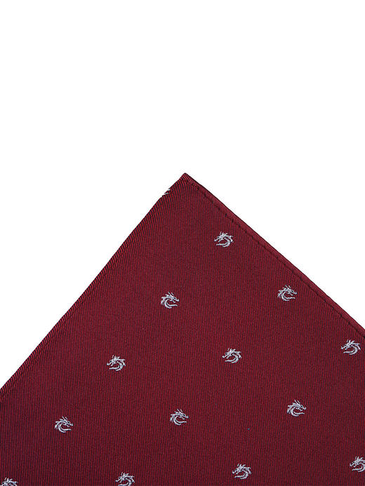 callisto红色纯桑蚕丝口巾 STTOW012C 商品图2