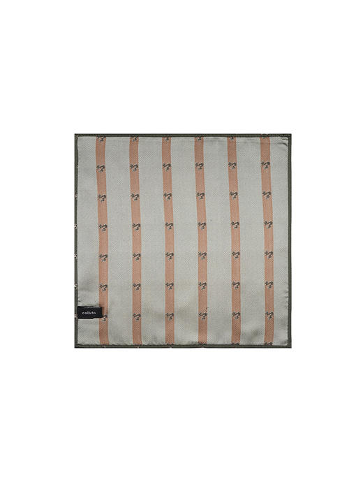 callisto咖色纯桑蚕丝口巾 STTOW018C 商品图1