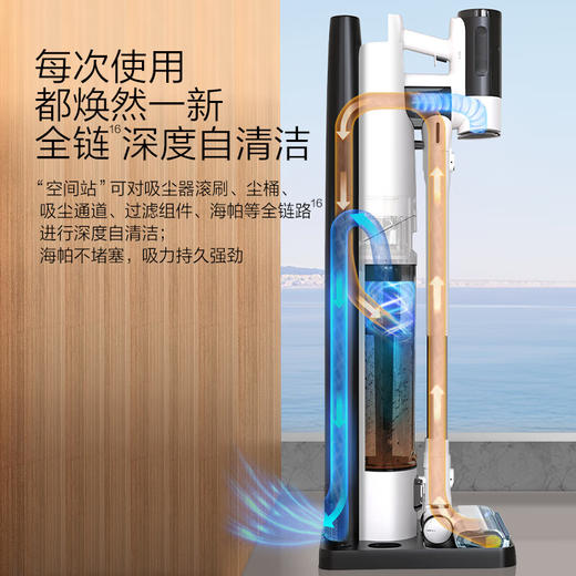 添可（TINECO）无线智能洗地机芙万Chorus Pro Station高温全链极速干空间站集尘自清洁家用吸尘器 商品图0