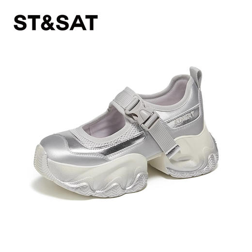 星期六休闲运动风厚底增高玛丽珍SSC1111632 商品图8