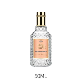 4711 爽露极乐平衡白桃芫荽香型古龙水 50ml【保质期：2026年8月1日】