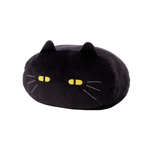居家客厅卧室抱枕办公 舒柔质感抱枕 黑猫/灰猫 商品图3