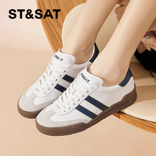星期六休闲百搭小众复古德训鞋SSC1112402 商品图6