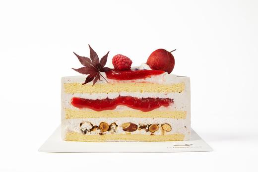 山楂树莓坚果奶油蛋糕 商品图1