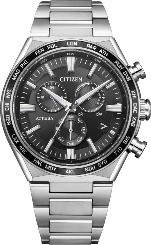 西铁城/CITIZEN/ATTESA系列舒博钛多针商务休闲电波男士手表CB5966-69E 商品图1