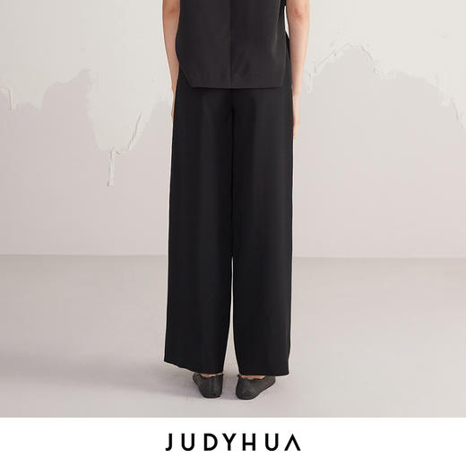 JUDYHUA 时光之痕系列直筒裤 商品图1
