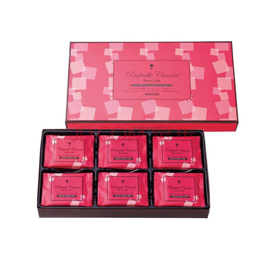 【需冷藏】ROYCE莓果味夹心巧克力制品130g/041051 注入酸甜莓果酱清新可口 商品图0