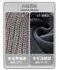 加绒加厚冷帽女冬百搭大头围毛线帽子宽松显脸小护耳粗针织堆堆帽 商品缩略图2