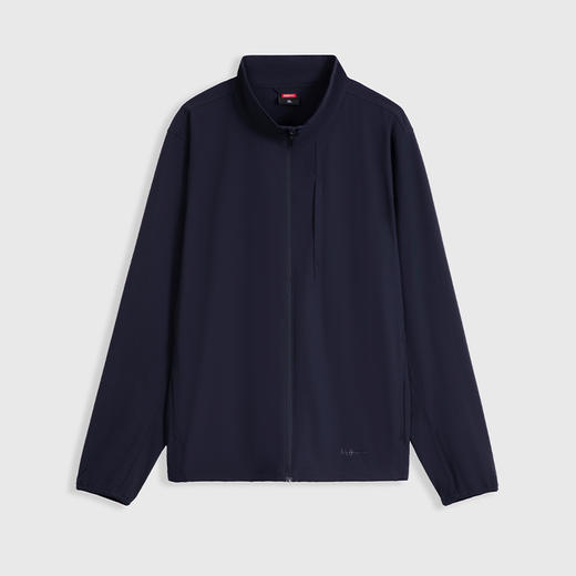 男装格纹立领抗UV防风防泼水夹克外套 商品图0