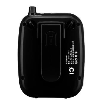 十度S611小蜜蜂扩音器 教师专用讲课扩音机 大音量户外喇叭 导游长续航防啸叫喊话器 无线麦克风 黑色 /数码 /影音娱乐 /音箱/音响 商品图1