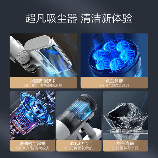 添可（TINECO）无线智能洗地机芙万Chorus Pro Station高温全链极速干空间站集尘自清洁家用吸尘器 商品图3