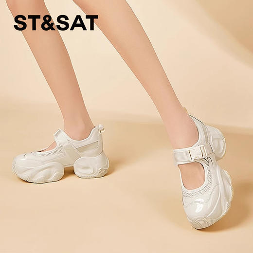 星期六休闲运动风厚底增高玛丽珍SSC1111632 商品图6