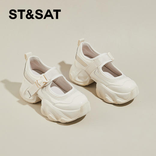 星期六休闲运动风厚底增高玛丽珍SSC1111632 商品图2