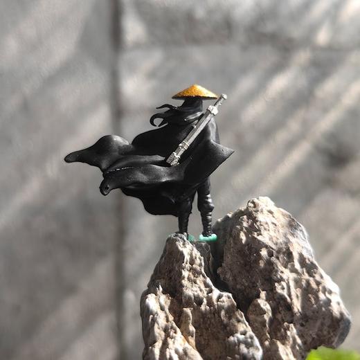 江湖故人古代侠客小摆件树脂微缩人物模型假山微景观盆景摆设小人 商品图8