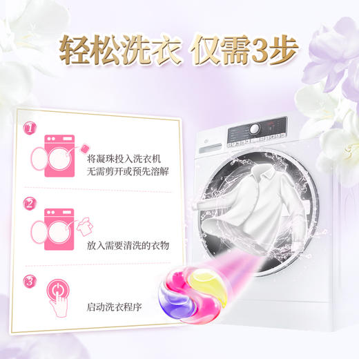 优选丨露丝 花季旋风洗衣凝珠 180颗/280颗 多效合一 持续留香 8倍洁净力 商品图3