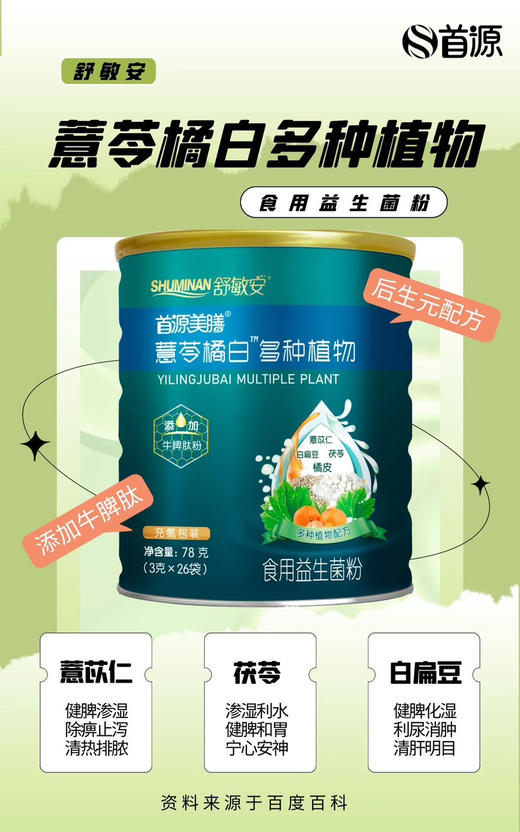 【脾胃火~薏苓橘白】一罐128元，活动第二罐半价，共两罐192元. 商品图4