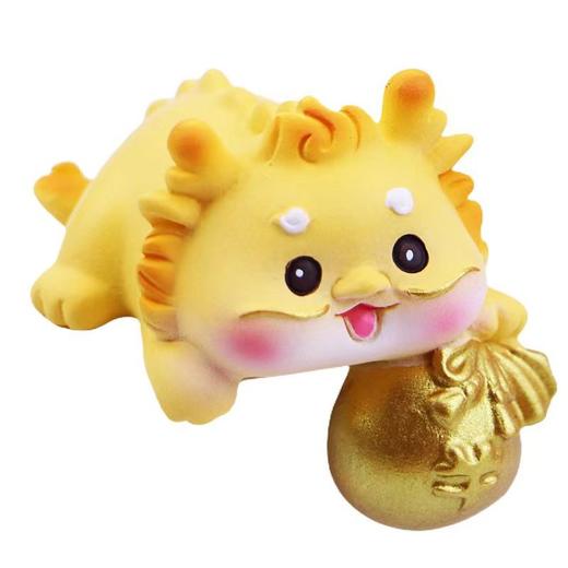 新款龙年汽车中控台摆件摇头公仔车载车内装饰品吉祥物 商品图5