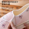 [脚肿浮肿可调节拖鞋] 月子鞋夏季薄款孕妇鞋产后室内防滑厚底包跟棉拖鞋女吸汗透气春秋 商品缩略图3