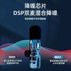 无线领夹式麦克风一拖二直播录音苹果安卓专用户外拍摄收音麦话筒 商品缩略图6