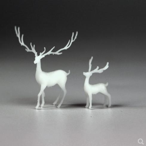 微景观装饰素材水路缸生态缸苔藓盆栽模型微缩动物鹿 商品图1