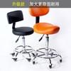 升级款厨房马鞍椅靠背升降转椅滑轮炒菜椅理发师凳子做饭收银用椅 商品缩略图2