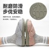 [脚肿浮肿可调节拖鞋] 魔术贴老人专用鞋四季保暖棉拖鞋男春夏家居棉麻包跟透气月子鞋女 商品缩略图4