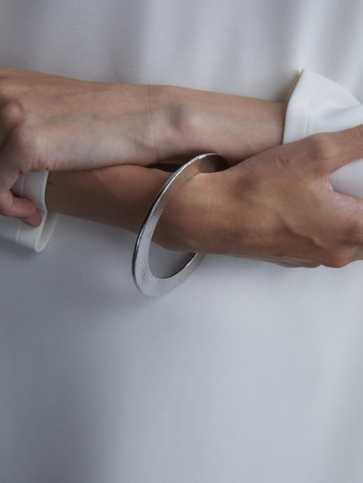 ABOAB｜WHOLE Bangle [ 手镯  银 ]【SCULPTING】 商品图1