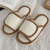 [脚肿浮肿可调节拖鞋] 一字棉拖鞋创意时尚魔术贴女秋冬室内家用简约纯色保暖月子鞋ins 商品缩略图6