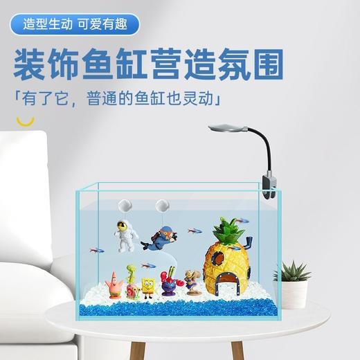 【工厂店】鱼缸潜水员蓝胖子造景套餐海底世界漂浮造景观赏装饰品 商品图5