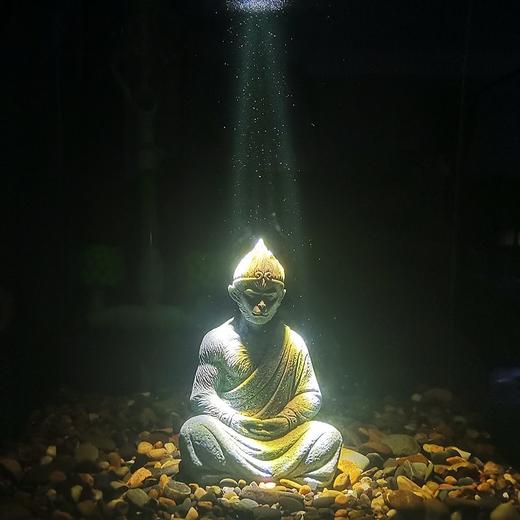 齐天大圣孙悟空造景装饰假山鱼缸水族草缸布景摆件鱼缸客厅家用 商品图0