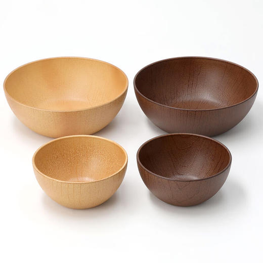餐厅厨房餐具碗 木纹 两面拨水加工 12cm碗 木纹 商品图3