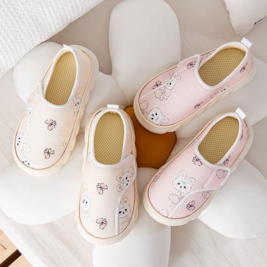 [脚肿浮肿可调节拖鞋] 月子鞋夏季薄款孕妇鞋产后室内防滑厚底包跟棉拖鞋女吸汗透气春秋 商品图9