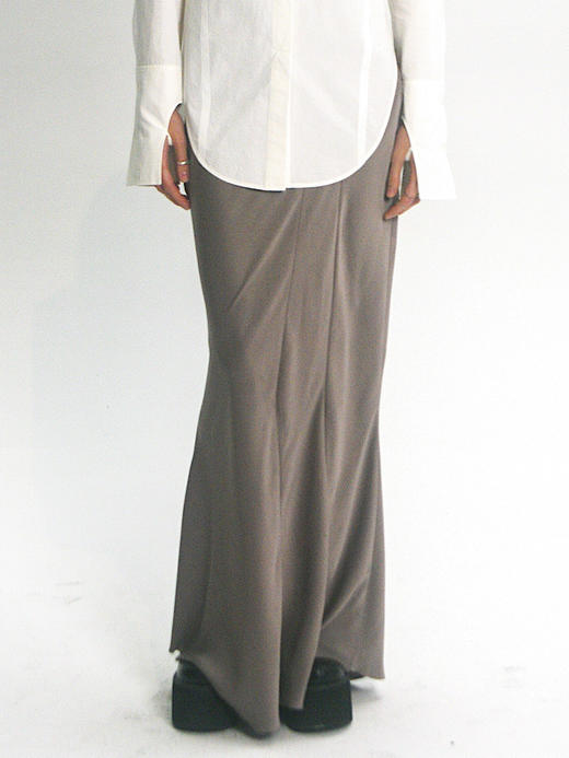 TU｜C04SS24-SK03 拼接鱼尾半裙 [ 灰 ] 商品图3