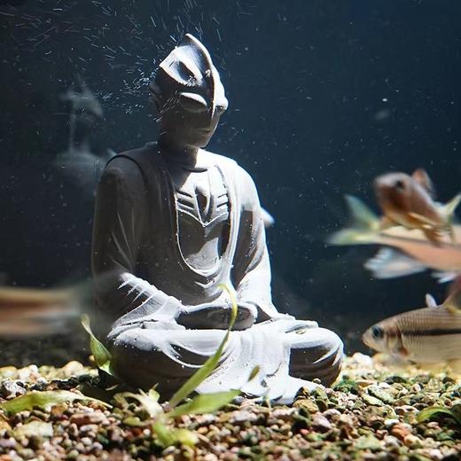 齐天大圣孙悟空造景装饰假山鱼缸水族草缸布景摆件鱼缸客厅家用 商品图5