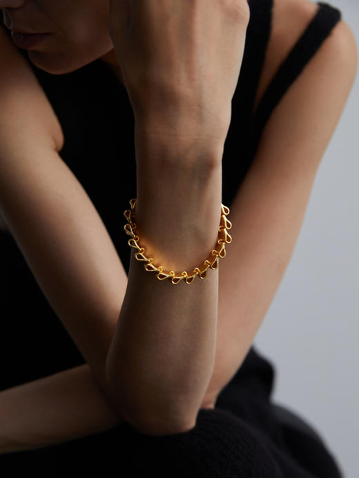 ABOAB｜SEAM JOINT Bracelet [ 手链 金 / 银 ]【SCULPTING】 商品图1