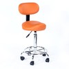 升级款厨房马鞍椅靠背升降转椅滑轮炒菜椅理发师凳子做饭收银用椅 商品缩略图9