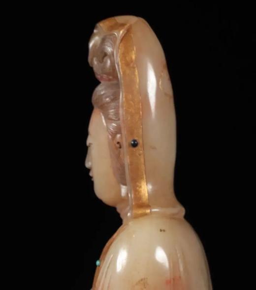 寿山將軍洞芙蓉石观音立像， 顺丰包邮 商品图7