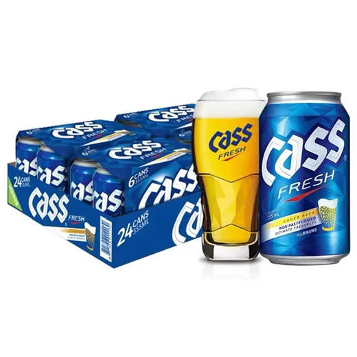 CASS啤酒4.5%355ml카스 맥주 商品图1