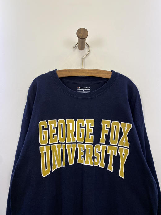 Champion 冠军 俄勒冈纽伯格大学 长袖T恤 _SLT(L) 商品图0