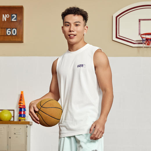 有志者UZIS篮球训练运动背心男休闲宽松夏季跑步健身无袖坎肩【隐秘】 商品图0