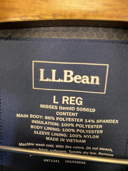 L.L.Bean 美国百年猎装品牌 棉服 夹棉外套_CTJK(L) 商品图2