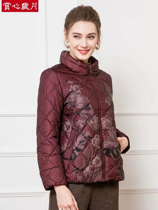 4F 赏心岁月 立领棉服 商品图0