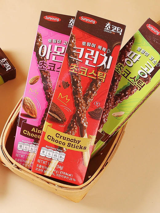 sunyoun巧克力棒花生味54g 商品图1