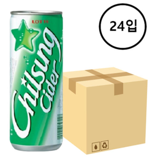 乐天七星碳酸饮料250ml롯데 칠성사이다 商品图1