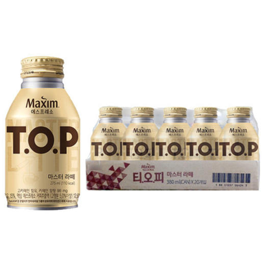 麦馨TOP拿铁咖啡(275mlx20)맥심 티오피 마스터라떼 商品图0
