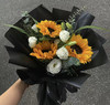 〔向阳而生〕3朵向日葵+洋桔梗+喷泉草+尤加利叶精品时尚小花束 商品缩略图0